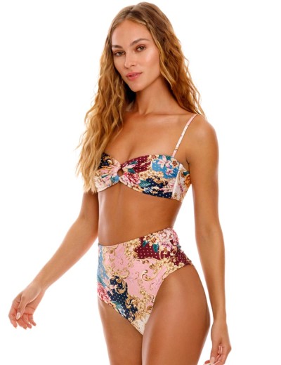 Верх купальника на завязках Agua Bendita 17059 TALIA BLUSH, Цвет: розовый, Размеры: L, изображение 3