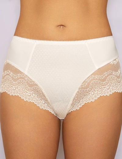 Завышенные трусы слипы Albina L ETUDE 480 молоко, Цвет: молоко, Размеры: 3XL, изображение 4