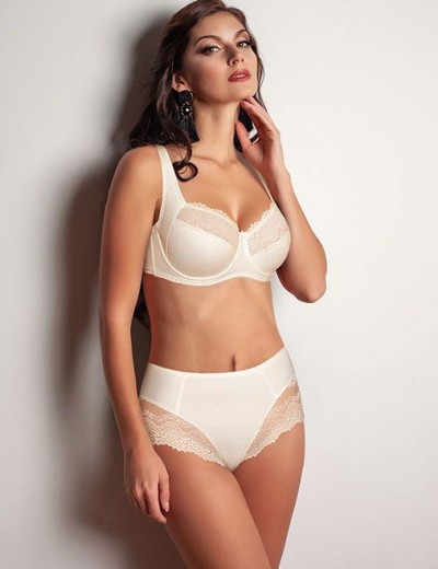 Завышенные трусы слипы Albina L ETUDE 480 молоко, Цвет: молоко, Размеры: 3XL, изображение 3