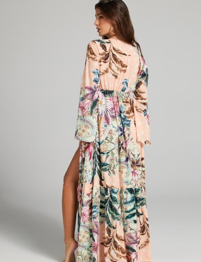 Длинный пляжный халат Cosita Linda 25021C ROMANTIC HARMONY, Цвет: мульти, Размеры: S, изображение 2