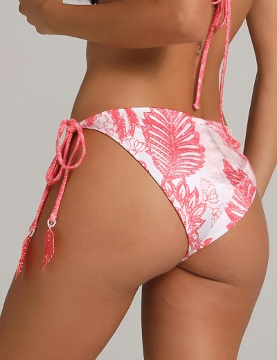 Пляжные трусики Cosita Linda 25035H GLAMOROUS LEAVES, Цвет: розовый, Размеры: S, изображение 2