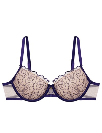 Бюстгальтер со съемным пуш-ап Esotiq BATTY 42513 темно-синий, Цвет: темно-синий, Размеры: 85B, изображение 7