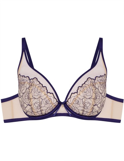 Мягкий бюстгальтер Esotiq BATTY 42514 темно-синий, Цвет: темно-синий, Размеры: 85E, изображение 7