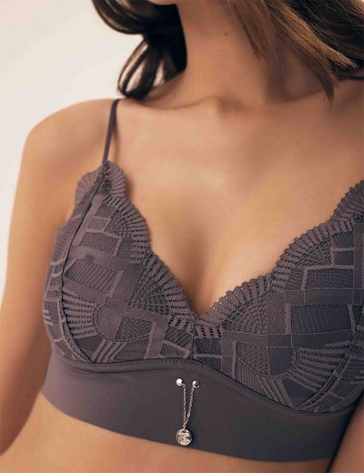 Бюстгальтер бралетт Esotiq INTRO 42339 графит, Цвет: графит, Размеры: S, изображение 3
