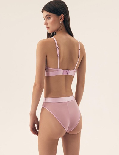 Эластичный бюстгальтер без кости Esotiq LIRAGE 42498 розовый, Цвет: розовый, Размеры: M, изображение 6