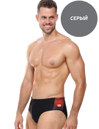 Мужские плавки слипы Jolidon B626I серый, Цвет: серый, Размеры: XL, изображение 2