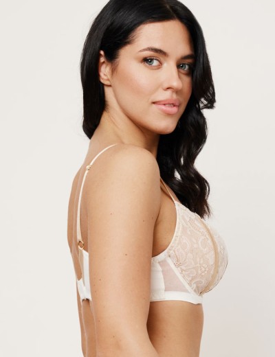 Бюстгальтер бралетт Subtille HARMONY GOLD bralette soft, Цвет: молочный, Размеры: 75C, изображение 2