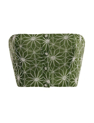 Топ-бандо Agua Bendita 15155 LIRIA VESSEL, Цвет: зеленый, Размеры: S, изображение 4