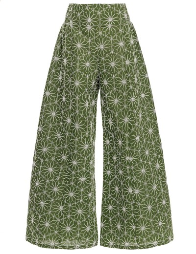 Пляжные брюки-палаццо Agua Bendita 15157 MAR VESSEL, Цвет: зеленый, Размеры: M, изображение 4