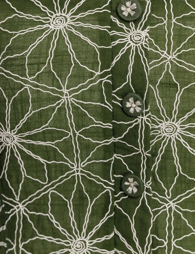 Пляжные брюки-палаццо Agua Bendita 15157 MAR VESSEL, Цвет: зеленый, Размеры: M, изображение 5