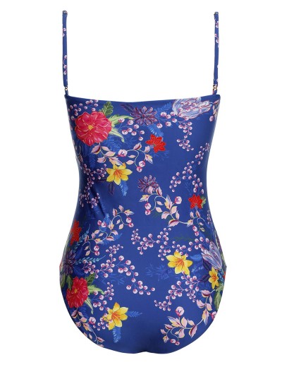 Совместный купальник с вышивкой Agua Bendita 15159 MILLER VESSEL, Цвет: синий, Размеры: M, изображение 7