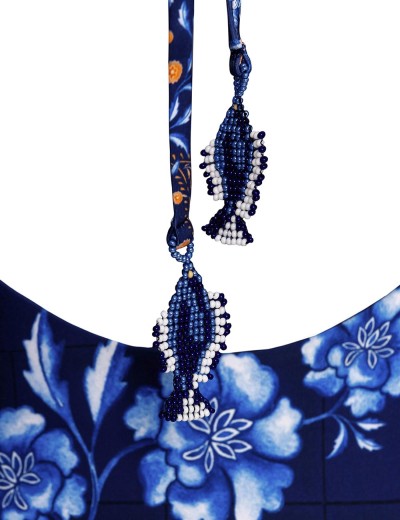 Купальник-боди с длинным рукавом Agua Bendita 15373 CLARA AZURE, Цвет: синий, Размеры: L, изображение 7