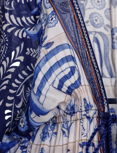 Халат-парео Agua Bendita 15381 SAM AZURE, Цвет: темно-синий, Размеры: UN, изображение 5