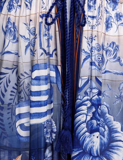 Халат-парео Agua Bendita 15381 SAM AZURE, Цвет: темно-синий, Размеры: UN, изображение 6