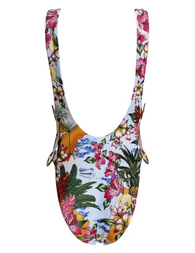 Цветной слитный купальник Agua Bendita 15413 TRIBECA VENTURA, Цвет: голубой, Размеры: L, изображение 7