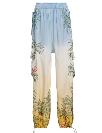 Пляжные брюки Agua Bendita 15428 ORIANA VENTURA, Цвет: голубой, Размеры: M, изображение 2