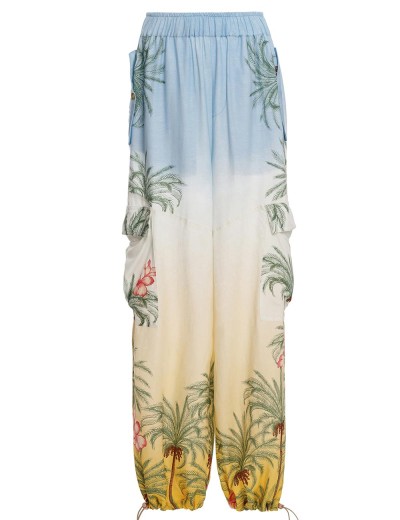 Пляжные брюки Agua Bendita 15428 ORIANA VENTURA, Цвет: голубой, Размеры: M, изображение 3