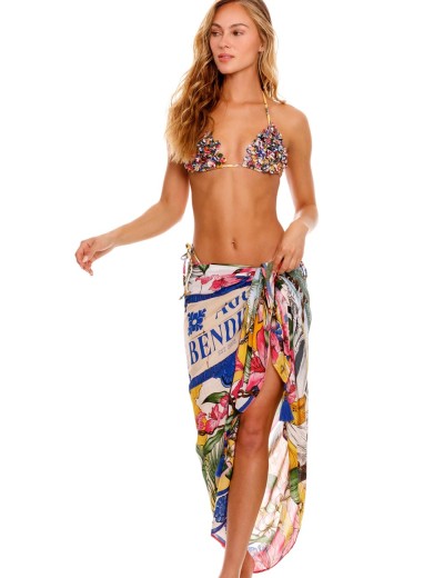 Парео Agua Bendita 15431 MARINE VENTURA, Цвет: белый, Размеры: UN, изображение 2