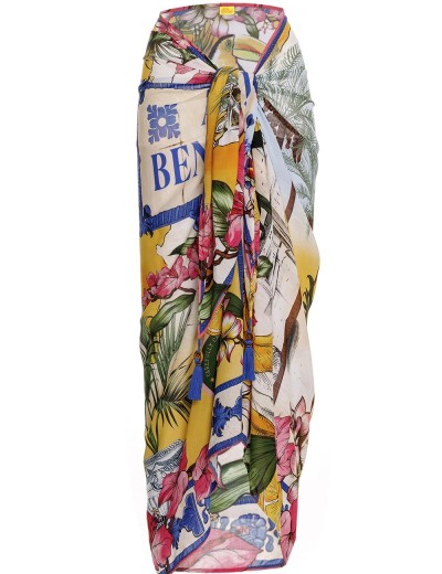 Парео Agua Bendita 15431 MARINE VENTURA, Цвет: белый, Размеры: UN, изображение 4