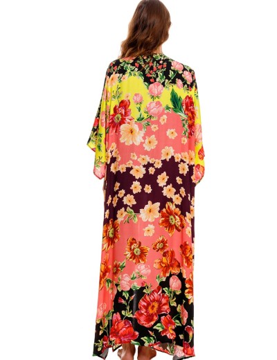 Халат-парео Agua Bendita 15453 SELMA DAWN, Цвет: бордовый, Размеры: UN, изображение 2