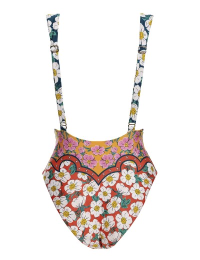 Слитный купальник Agua Bendita 17033 PRISCILA NOPAL, Цвет: красный, Размеры: S, изображение 5