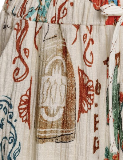 Легкие брючки Agua Bendita 17746 FRANK NOPAL, Цвет: белый, Размеры: S, изображение 3