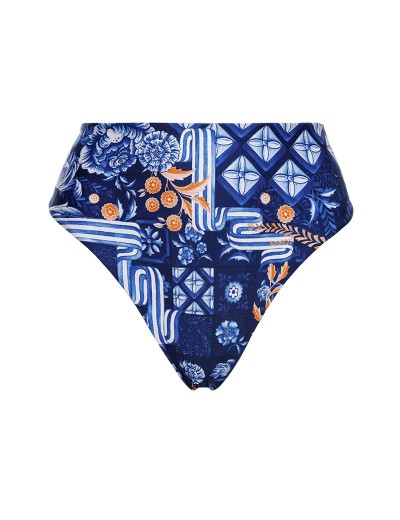 Плавки бразилиана высокие Agua Bendita 15379 PENELOPE AZURE, Цвет: синий, Размеры: M, изображение 4