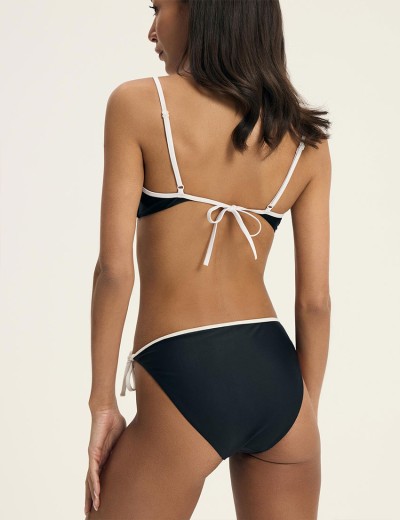 Черно-белый раздельный купальник Esotiq 42905 POPS, Цвет: черный, Размеры: L, изображение 2