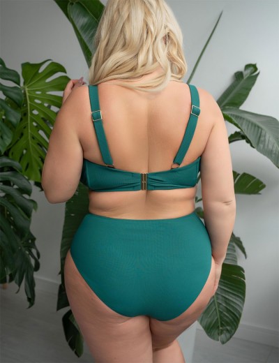 Высокие плавки женские Kris Line TARIFA briefs high waist, Цвет: изумрудный, Размеры: M, изображение 6 Высокие плавки женские Kris Line TARIFA briefs high waist, Цвет: изумрудный, Размеры: M, изображение 6