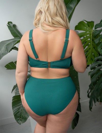 Высокие плавки женские Kris Line TARIFA briefs high waist, Цвет: изумрудный, Размеры: M, изображение 4 Высокие плавки женские Kris Line TARIFA briefs high waist, Цвет: изумрудный, Размеры: M, изображение 4