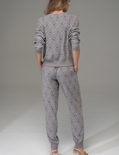 Домашний комплект Mia-Amore DAMASK 5255, Цвет: серый, Размеры: S, изображение 2