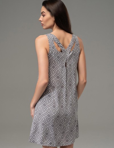 Сорочка из вискозы Mia-Amore DAMASK 5360, Цвет: серый, Размеры: 2XL, изображение 2