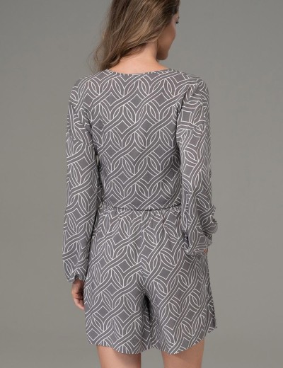 Оригинальный комплект Mia-Amore DAMASK 5367, Цвет: серый, Размеры: M, изображение 2