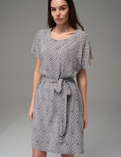 Туника для дома Mia-Amore DAMASK 5368, Цвет: серый, Размеры: 2XL/3XL, изображение 4 Туника для дома Mia-Amore DAMASK 5368, Цвет: серый, Размеры: 2XL/3XL, изображение 4
