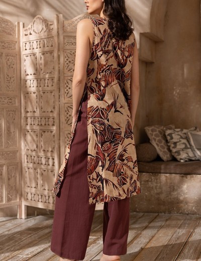 Костюм брюки с удлиненным топом Mia-Amore EPHIOPIA 5455, Цвет: мультицвет, Размеры: XL, изображение 3