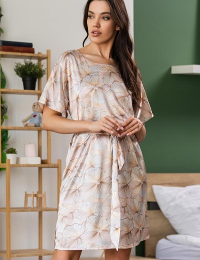 Шёлковая туника Mia-Amore SIMFONIA 4617, Цвет: бежевый, Размеры: L/XL, изображение 2