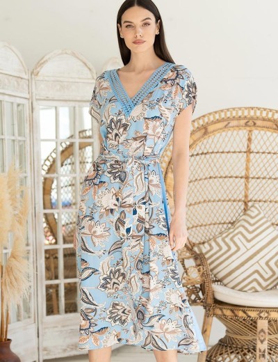 Длинная туника Mia-Amore VITA 5184, Цвет: мультиколор, Размеры: 2XL/3XL, изображение 3