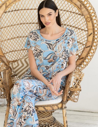 Брючный комплект Mia-Amore VITA 5186, Цвет: мультиколор, Размеры: XL, изображение 4