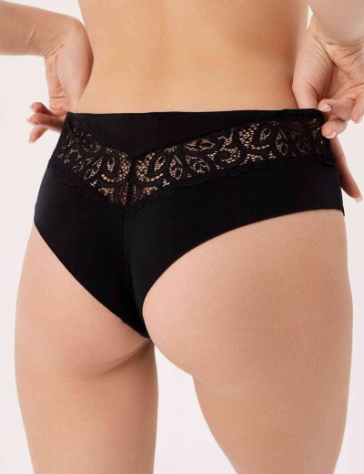 Трусики бразилиана Nikol Djumon 185 26 черный, Цвет: черный, Размеры: 2XL, изображение 2