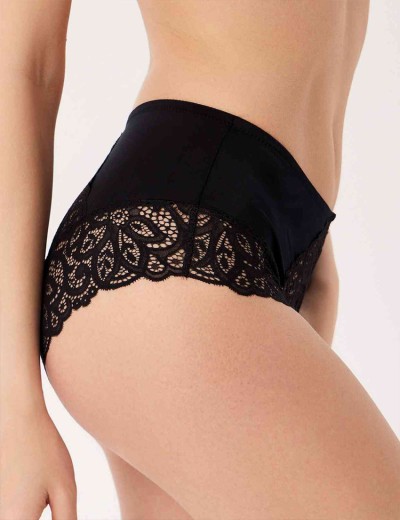 Трусы слипы комфорт Nikol Djumon 185 32 черный, Цвет: черный, Размеры: XL, изображение 3