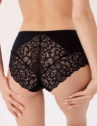 Трусы слипы комфорт Nikol Djumon 185 32 черный, Цвет: черный, Размеры: XL, изображение 2