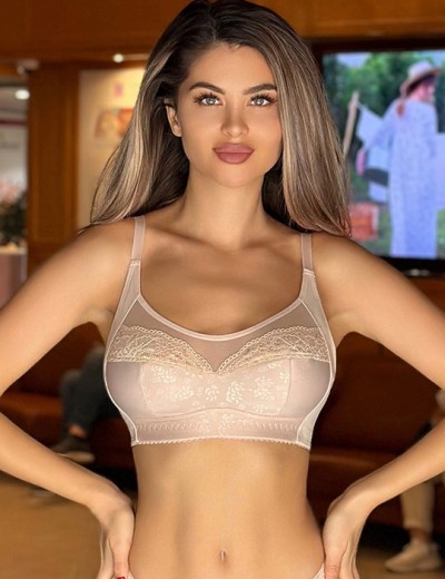 Мягкий бюстгальтер без косточек Albina L NEW CHARM 7071 пион, Цвет: пион, Размеры: 75G, изображение 3