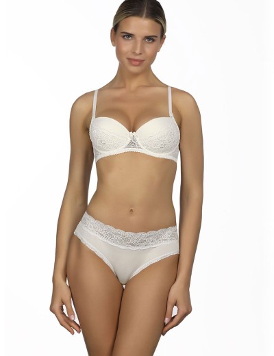 Бюстгальтер балконет Amelie NINA 1009 молочный, Цвет: молочный, Размеры: 75B, изображение 4