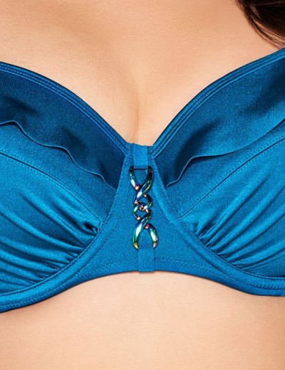 Верх купальника мягкий Ava SK213 azure, Цвет: сапфир, Размеры: 65G, изображение 3