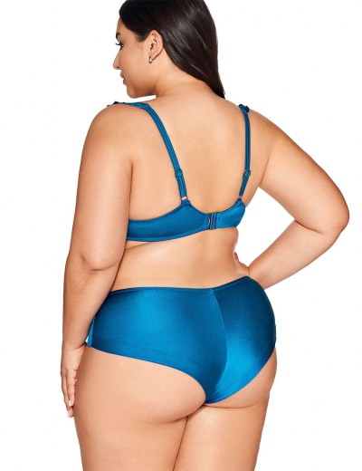 Трусы бразилиана пляжные Ava SF13/5 azure, Цвет: сапфир, Размеры: S, изображение 4