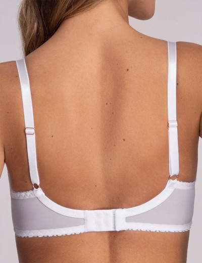 Бюстгальтер мягкий Ava CRYSTAL 1396 M белый, Цвет: белый, Размеры: 65G, изображение 2