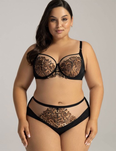 Трусики бразилиана Ava LIANA 2144 brazyliany black, Цвет: черный, Размеры: M, изображение 3