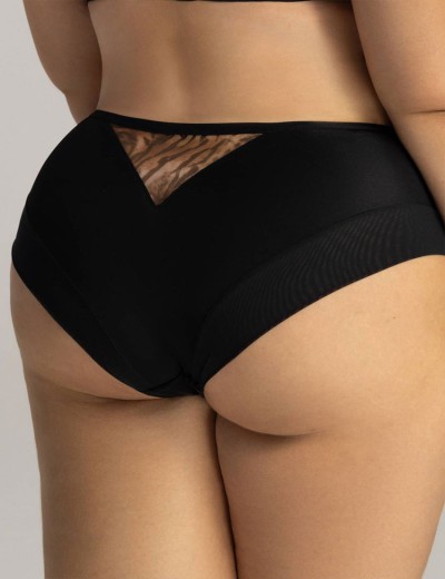 Трусы слипы Ava LIANA 2144 figi black, Цвет: черный, Размеры: M, изображение 2