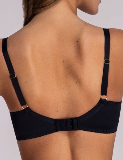 Мягкий бюстгальтер без косточек Ava LIBI 1691/1 M черный, Цвет: черный, Размеры: 75E, изображение 2