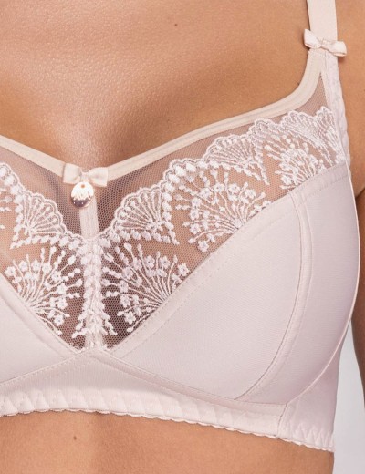 Мягкий бюстгальтер без косточек Ava LIBI 1691/1 M бежевый, Цвет: бежевый, Размеры: 75D, изображение 4